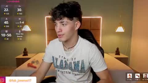 ALejoo Saenz online show from June 21, 3:24 am