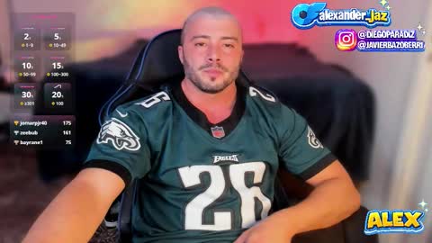 Alexander Jaz online show from March 9, 12:10 pm