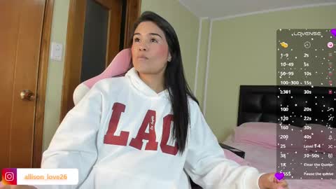 allison online show from February 15, 5:41 am