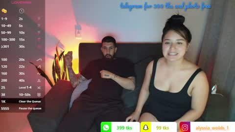 alyssia wolds online show from July 2, 2:20 am
