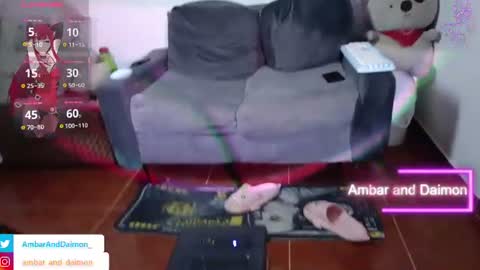 AMBAR AND DAIMON online show from July 8, 8:29 am