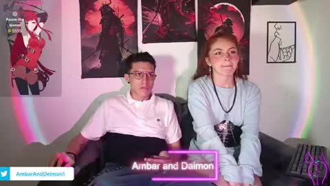 AMBAR AND DAIMON online show from September 12, 5:20 am