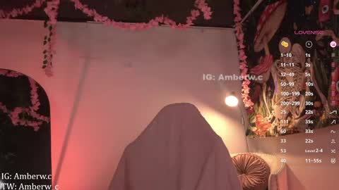 IG - TW Amberw c online show from May 2, 1:44 am