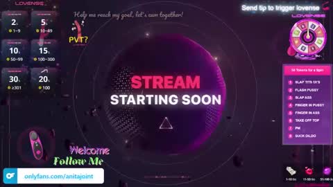 Anita Joint online show from December 4, 2:14 am