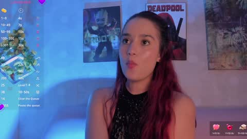 Snapshot of ari_baker chatting on January 17, 12:10 am Arianna Baker online show from January 17, 12:10 am