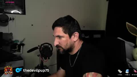 DevilPup75 online show from July 19, 6:05 am