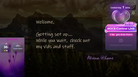 Atrena online show from April 24, 1:18 am