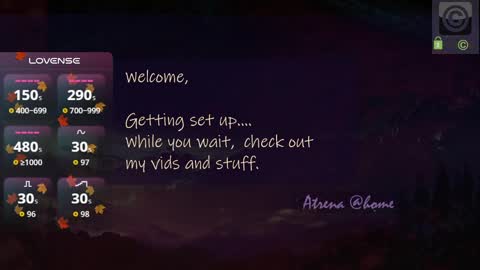 Atrena online show from November 14, 2:03 am