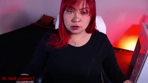 Scarlett online show from January 12, 12:17 am