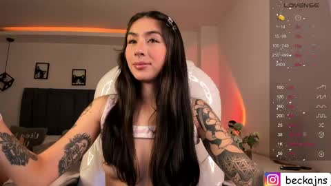 Snapshot of beck__jones chatting on February 18, 5:09 pm Marzhie online show from February 18, 5:09 pm