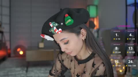 Belle Adrienne  IG  online show from December 15, 2:37 pm