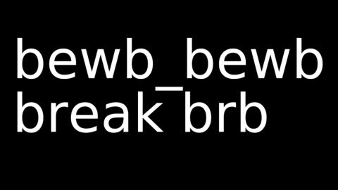 bewb_bewb online show from March 24, 7:42 pm