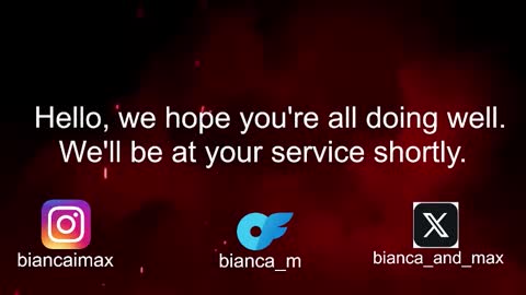bianca and maxwell online show from November 22, 2:37 pm
