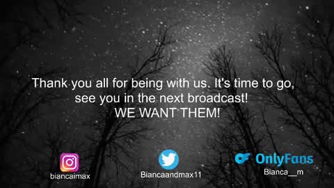 bianca and maxwell online show from March 8, 1:36 pm