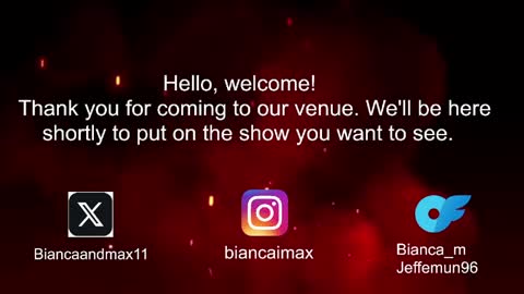 bianca and maxwell online show from April 27, 4:04 pm