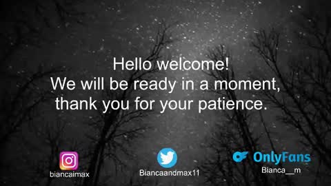 bianca and maxwell online show from February 20, 1:51 pm