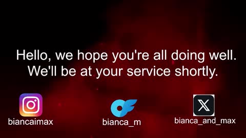 bianca and maxwell online show from November 18, 1:25 pm