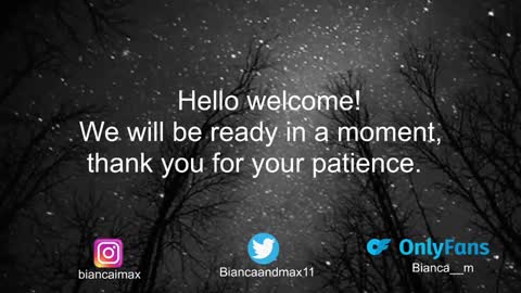 bianca and maxwell online show from February 9, 3:00 am