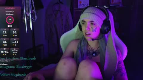 Blue online show from February 19, 10:34 am