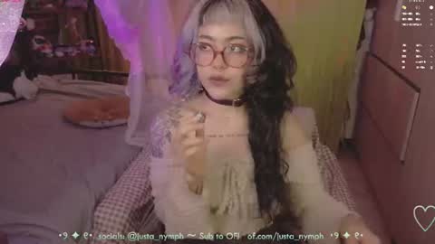   Im Nym  Justa nymph on twitter and IG online show from July 5, 12:03 am
