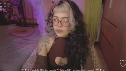   Im Nym  Justa nymph on twitter and IG online show from July 12, 12:36 am