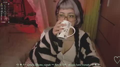   Im Nym  Justa nymph on twitter and IG online show from June 22, 3:25 am
