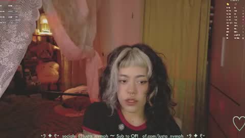   Im Nym  Justa nymph on twitter and IG online show from July 23, 10:51 pm