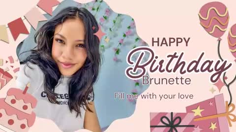 Brunette online show from February 16, 1:09 pm