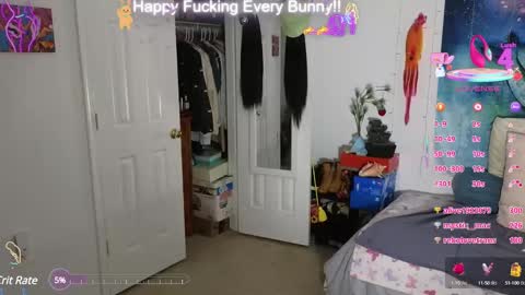 Tokki  bunny  online show from February 14, 4:58 am