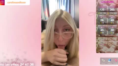 Caroline and Lover online show from November 11, 11:23 am