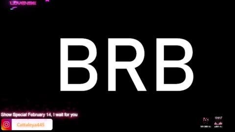  Catta online show from February 13, 6:30 am