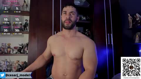 Cesar jones online show from October 3, 12:20 am