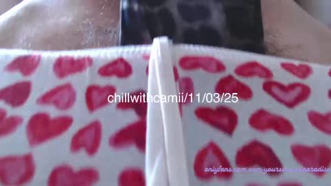 Snapshot of chillwithcamii chatting on March 12, 10:37 am yoursensualparadise online show from March 12, 10:37 am