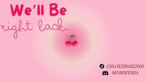 ChloeeRose online show from February 1, 8:29 am