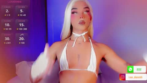 DANNI LEE online show from March 2, 7:09 pm