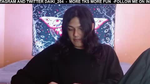 daiki sx online show from April 29, 7:08 pm