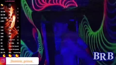 DOMINIC PRINCE   online show from October 23, 10:17 am