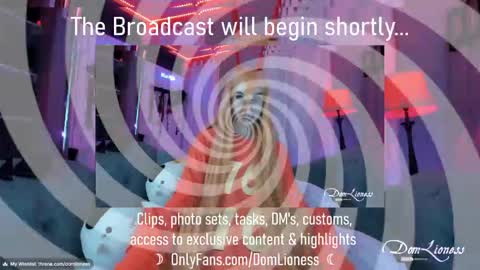DomLioness online show from May 30, 1:15 am