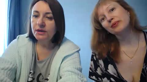 Tatiana 43 curvy sexy body and Joanna redhead 39 years online show from April 29, 7:13 am