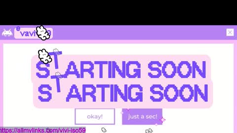 Vivi online show from October 18, 11:31 pm