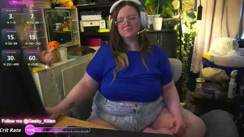 Snapshot of geeky_kitten chatting on October 11, 2:43 pm Geeky Kitten Leina -  online show from October 11, 2:43 pm