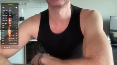 Snapshot of guyfromfinland1981 chatting on October 20, 6:51 am NaughtyFitHusband online show from October 20, 6:51 am