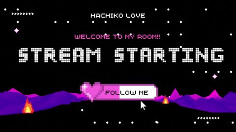 Snapshot of hachiko_love chatting on February 7, 3:45 am Hachiko online show from February 7, 3:45 am