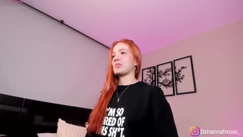 Hannah online show from October 23, 9:15 pm