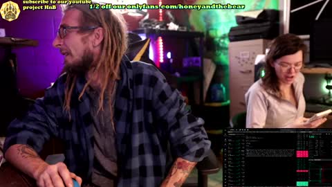 Honey and Bear online show from January 23, 4:04 pm