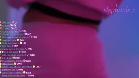 iamstephc online show from July 26, 1:47 am