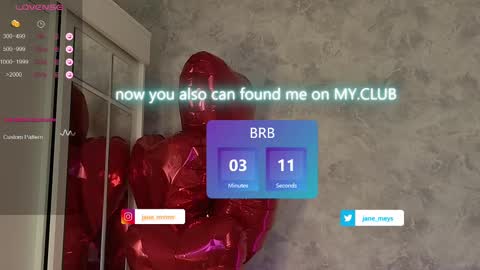 your kitty JANE roawww online show from February 19, 11:28 am