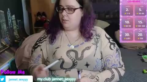 Jannet online show from August 5, 6:05 pm
