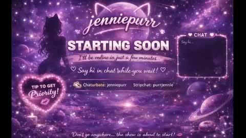 Jennie online show from April 3, 8:10 am
