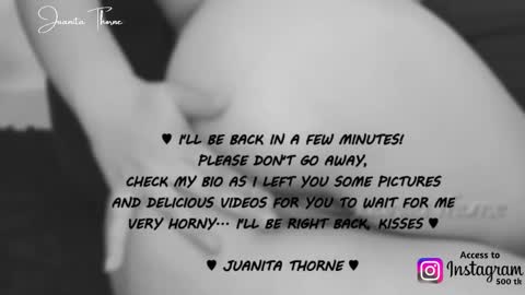  JUANITA THORNE 2 online show from November 19, 2:11 am
